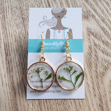 Load image into Gallery viewer, Dried Flower Earrings
