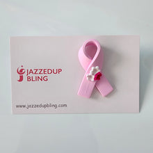 Load image into Gallery viewer, Pink Ribbon Brooch

