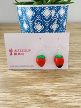 Load image into Gallery viewer, Strawberry Earrings
