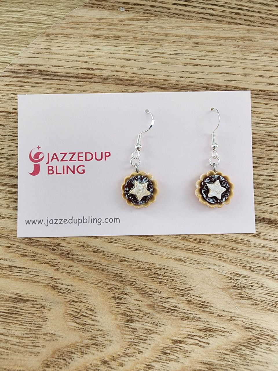 Christmas Mince Pie Earrings