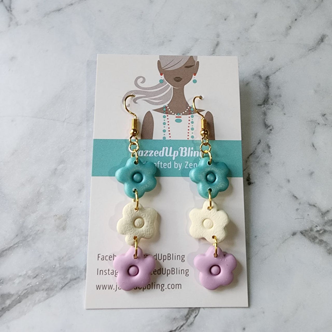 Floral Drop Earrings