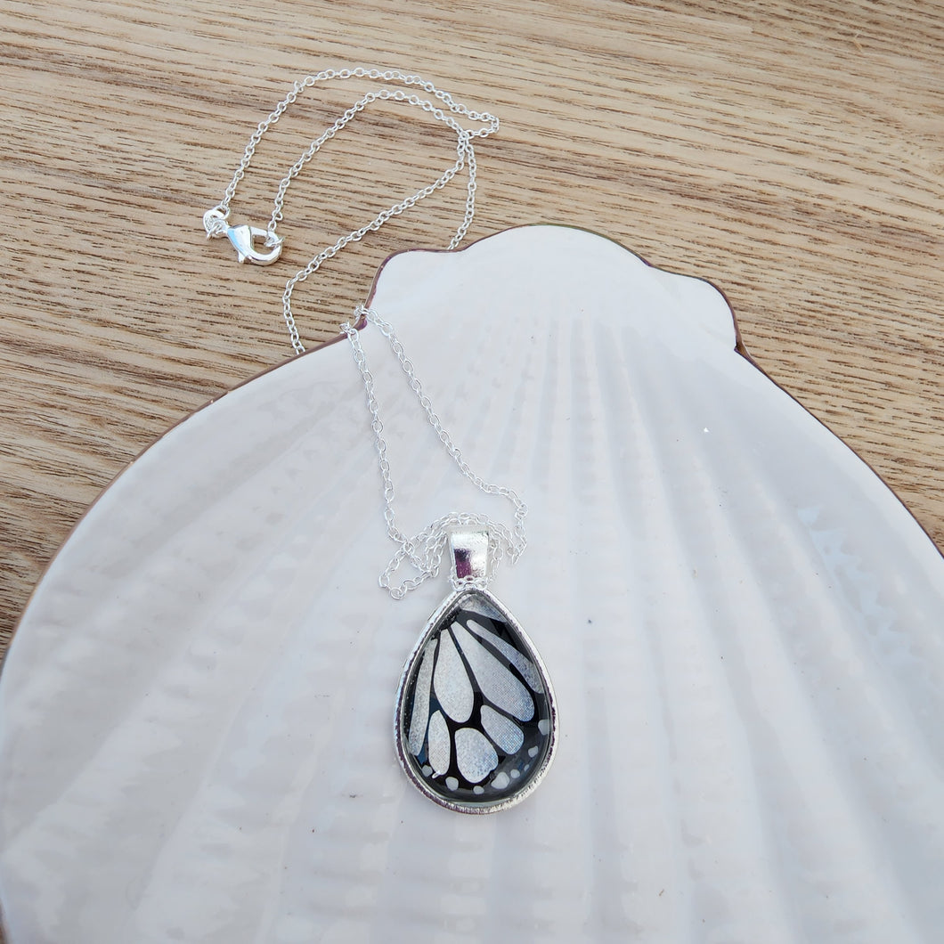 Holographic  Butterfly Wing Necklace