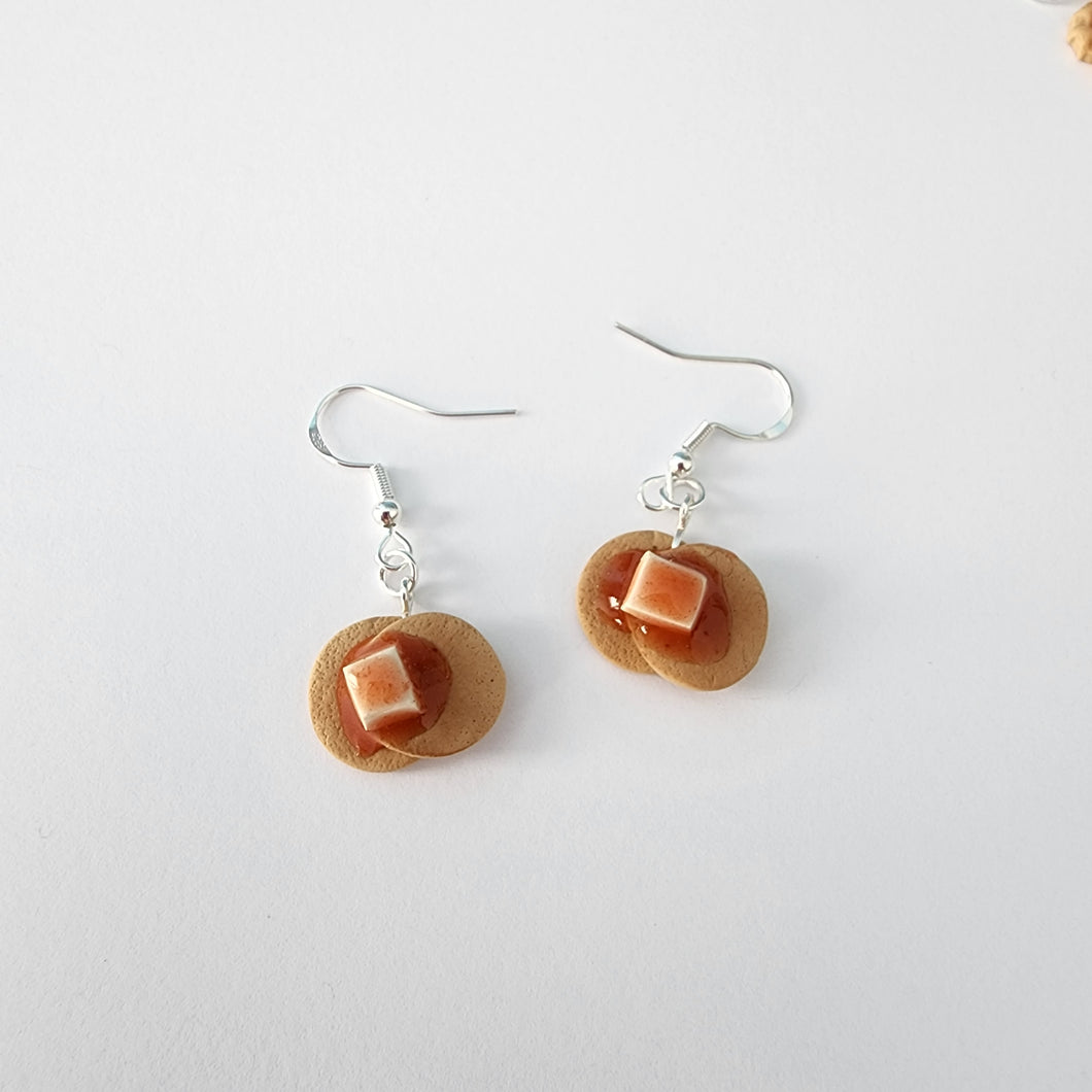 Pancake Earrings