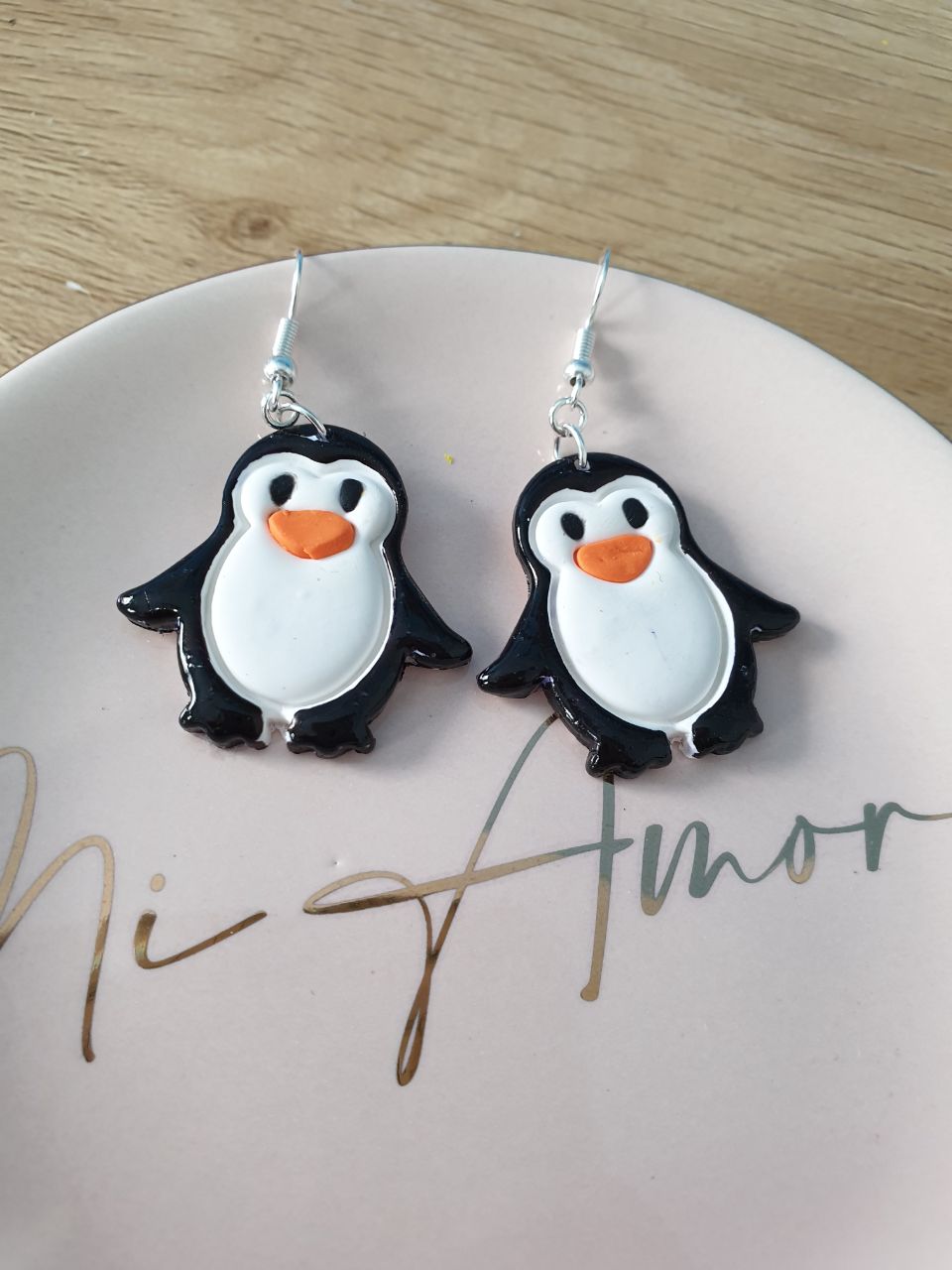 Cute Penguin Dangle Earrings