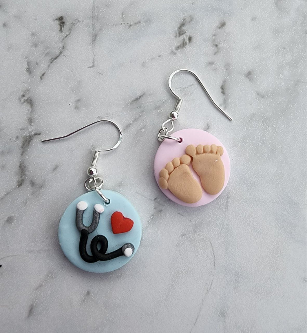 Midwife Dangle Earrings