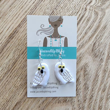 Load image into Gallery viewer, Owl Dangle Earrings
